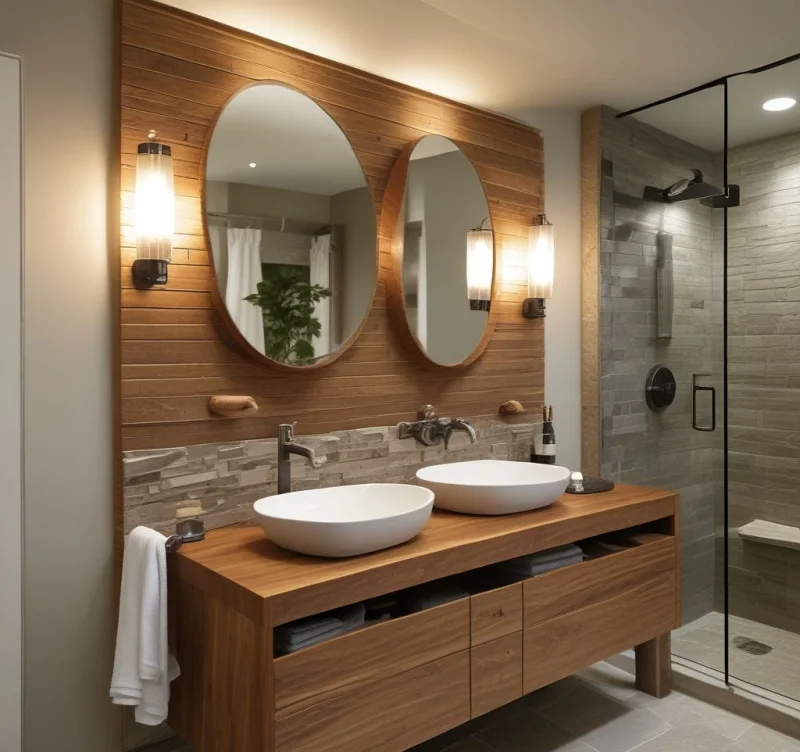 Blend Natural Materials for Harmony