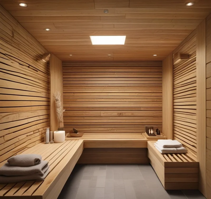 Design a Home Sauna and Relaxation Area